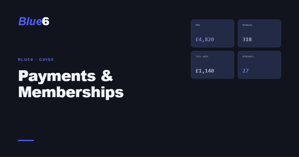 How to Manage Payments for Martial Arts Classes, Memberships and Events